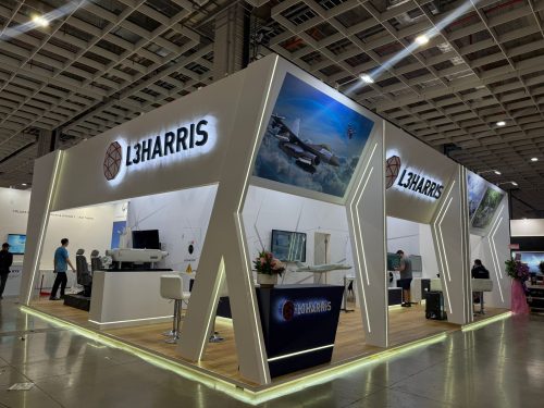 standul L3Harris TADTE Taipei
