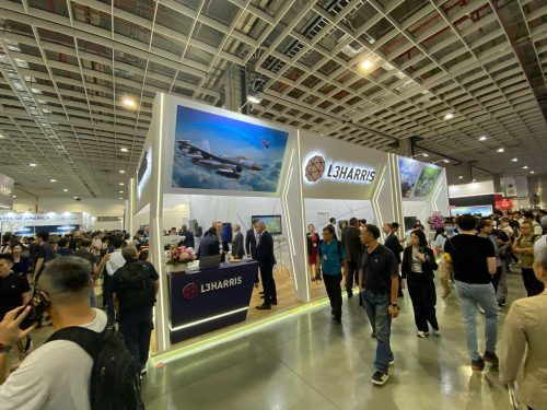 realizare stand expozitie pentru L3Harris la expozitia TADTE Taipei 2025