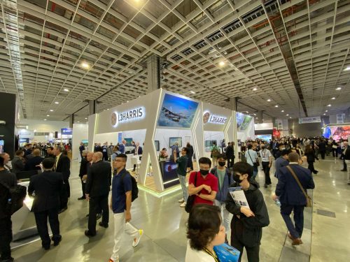 stand expozitional L3Harris expozitie TADTE Taipei 2025