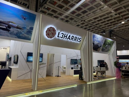 stand expozitie personalizat L3Harris Taipei 2025