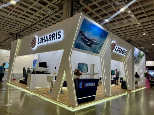 stand expozitie personalizat L3Harris