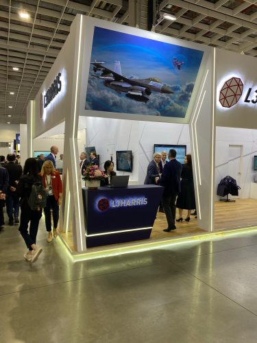 stand expozitie personalizat L3Harris Taipei 2025