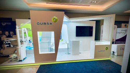 Stand expozitie Gursk Congresul Colegiului Medicilor Stomatologi