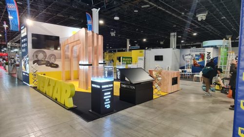 Stand expozițional Textar la UNIX Budapesta, realizat de HT Design – foto 3