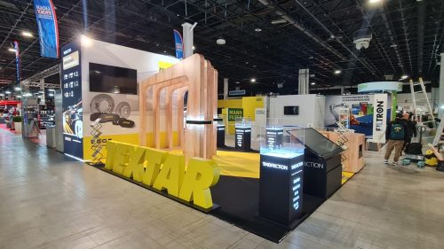 Stand expozițional Textar la UNIX Budapesta, realizat de HT Design – foto 5