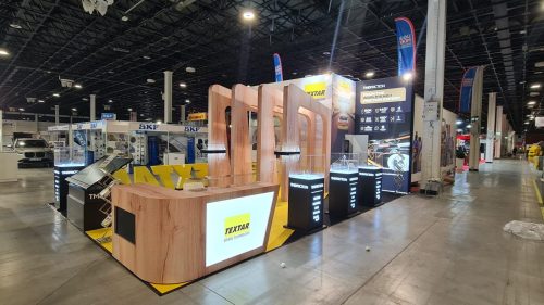 Stand expozițional Textar la UNIX Budapesta, realizat de HT Design – foto 6